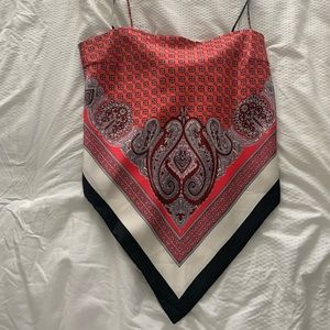 Zara bandana top
